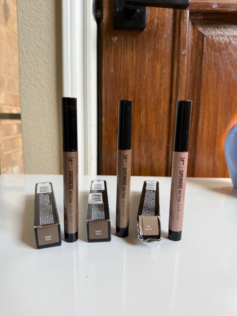 3 IT Cosmetics Superhero No-Tug Longwear Eyeshadow Sticks